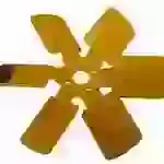 6 Blade Metal Fan